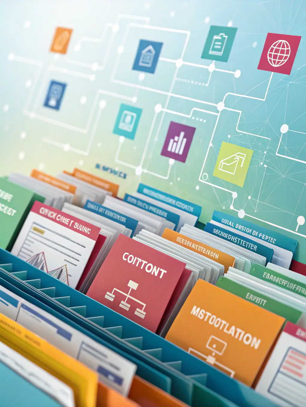 An image illustrating DocProStar's ability to classify and categorize documents automatically, streamlining document management processes.